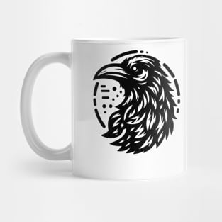 crow head logo Mug